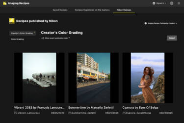 Nikon magazine - NIC recipes